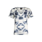 T-shirt print blue