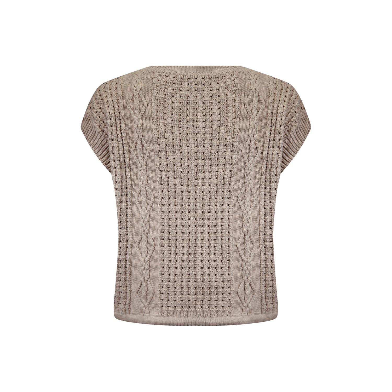 Sweater sleeveless