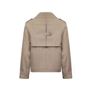 Trench coat short