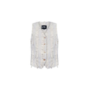 Cardigan fringes