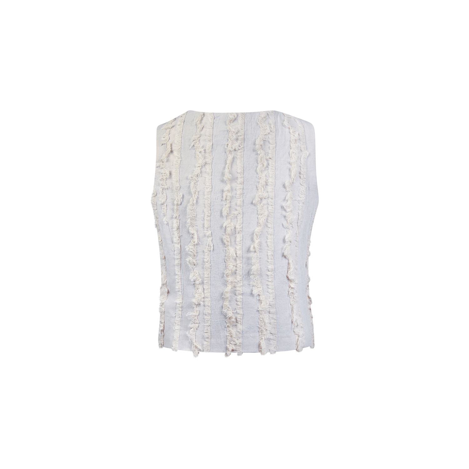 Cardigan fringes