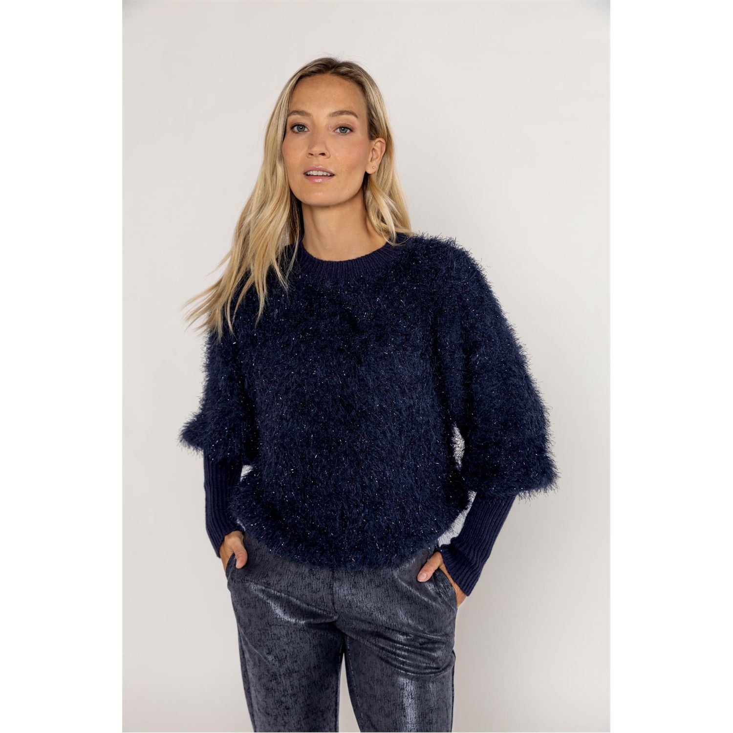 Pullover lurex