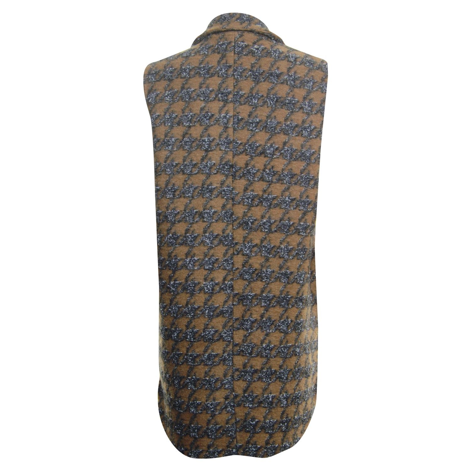 Waistcoat jacquard - brown