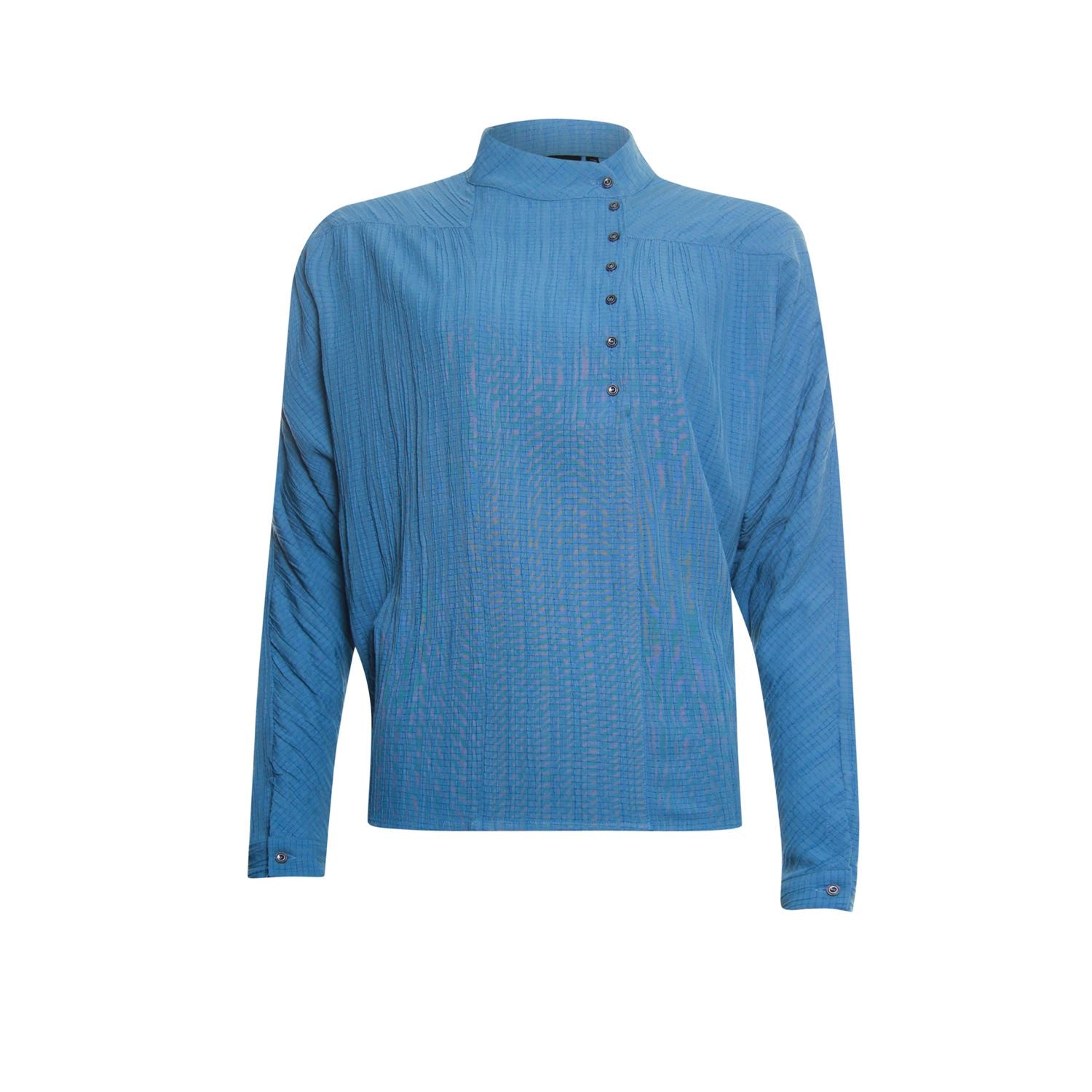 Blouse plain - blue