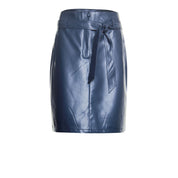 Skirt pu - blue