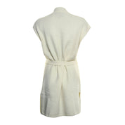 Cardigan sleeveless - off white