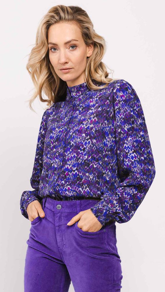 Blouse print - multicolor