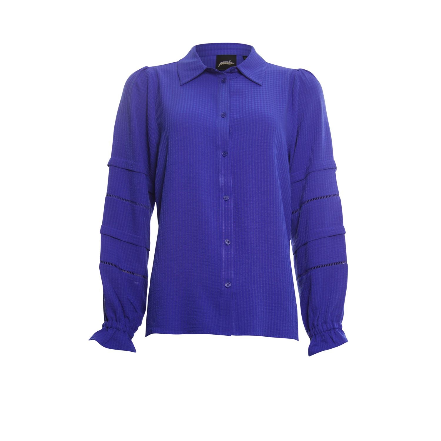 Blouse plain - blue