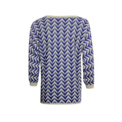 Pullover jacquard - blue