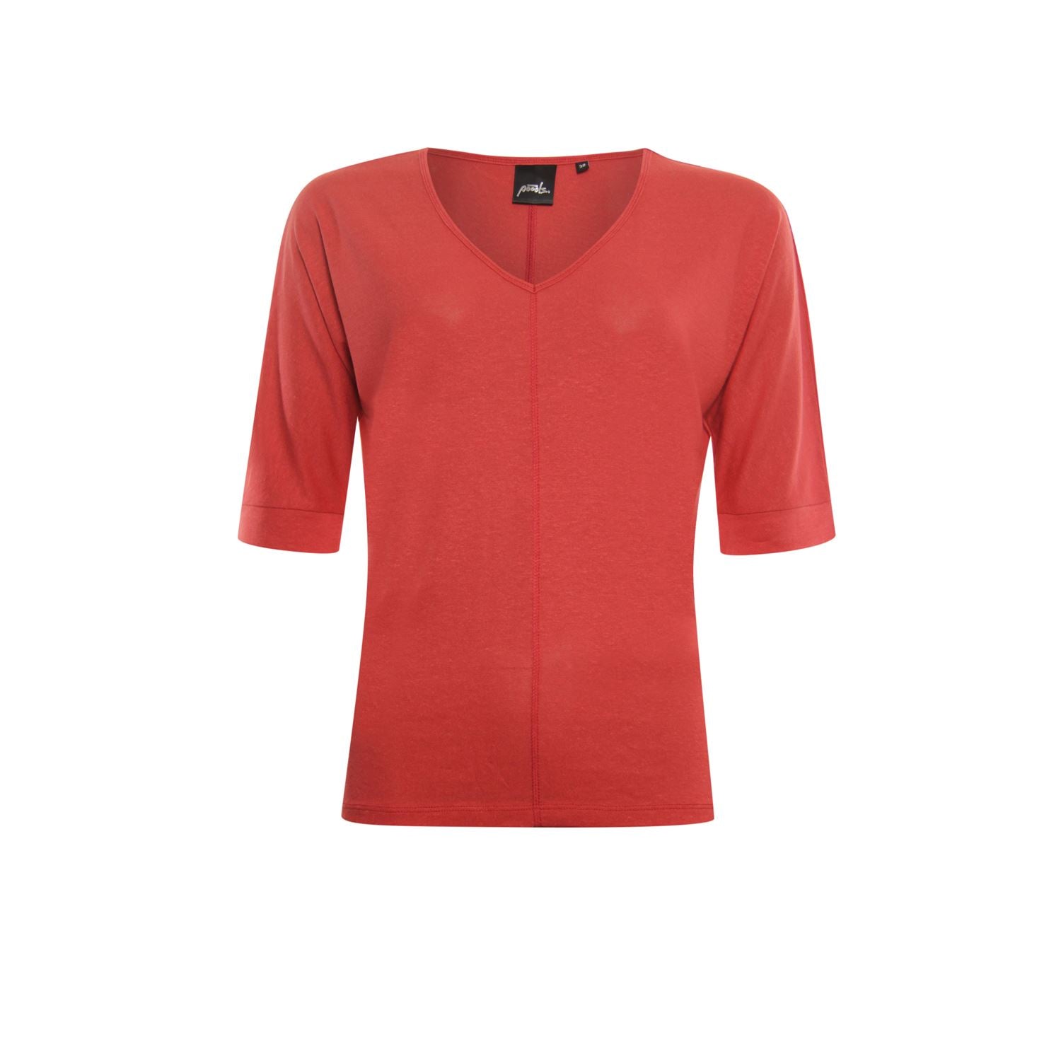 T-shirt linen - red