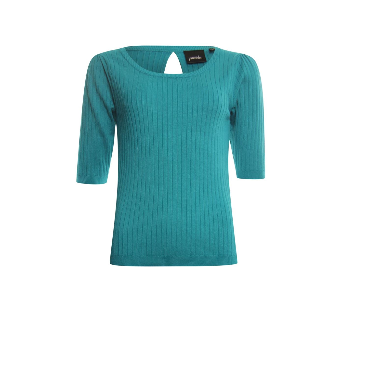 Pullover rib - green