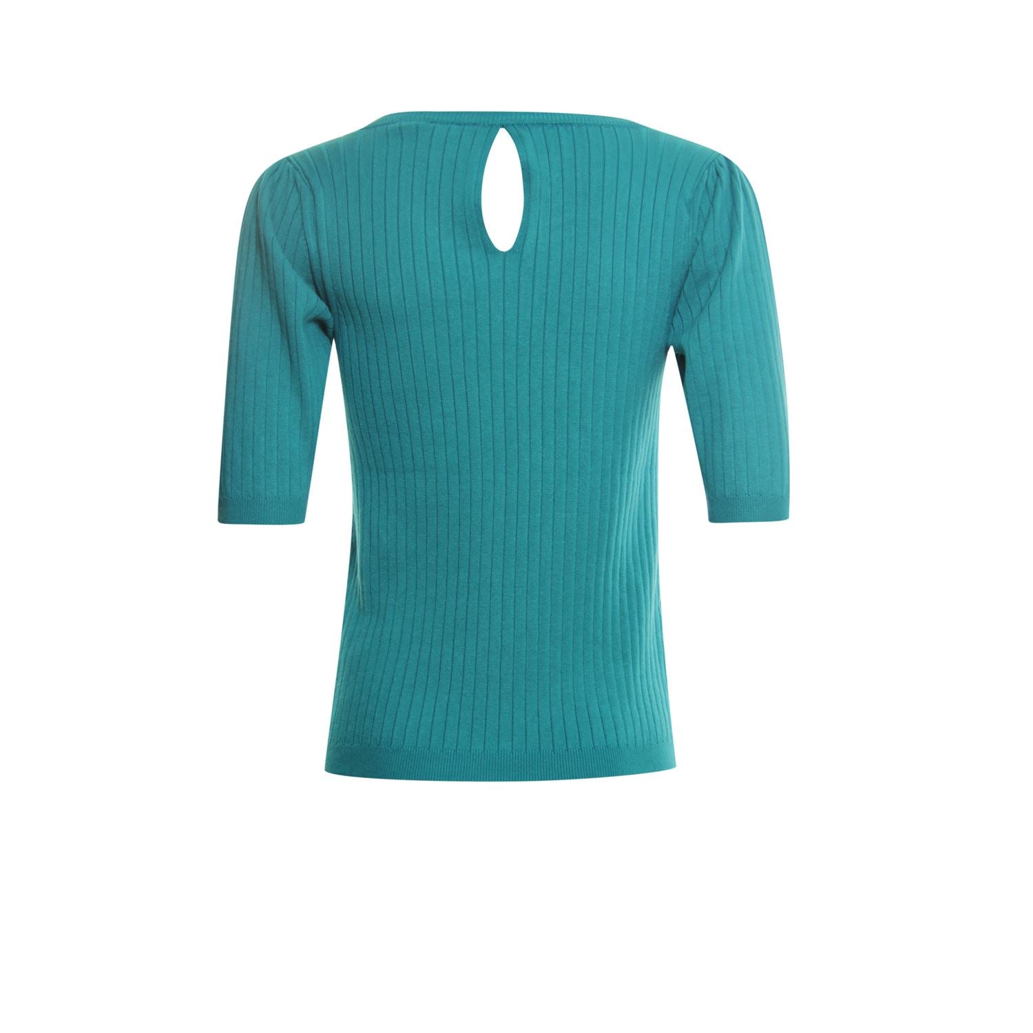 Pullover rib - green