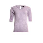 Pullover rib - purple