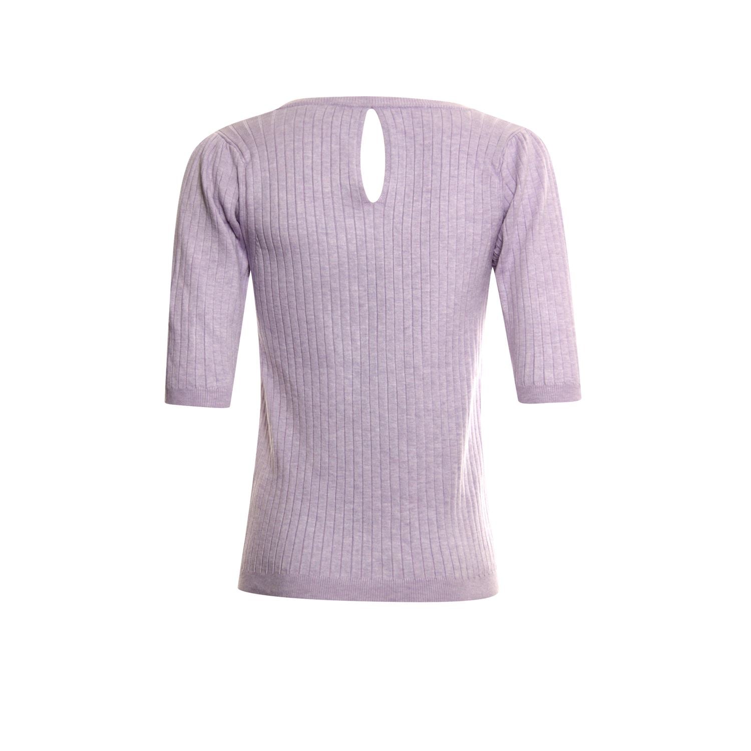 Pullover rib - purple