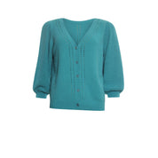 Cardigan boucle - green