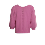 Cardigan boucle - pink