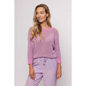 Pullover boucle - pink