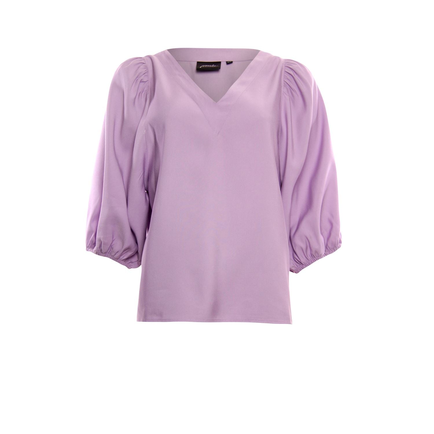 Blouse v-neck - purple