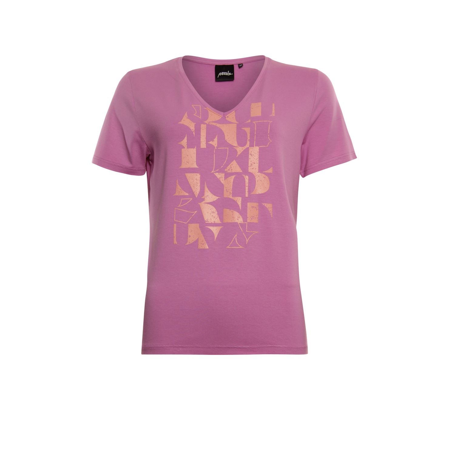 T-shirt abc - pink