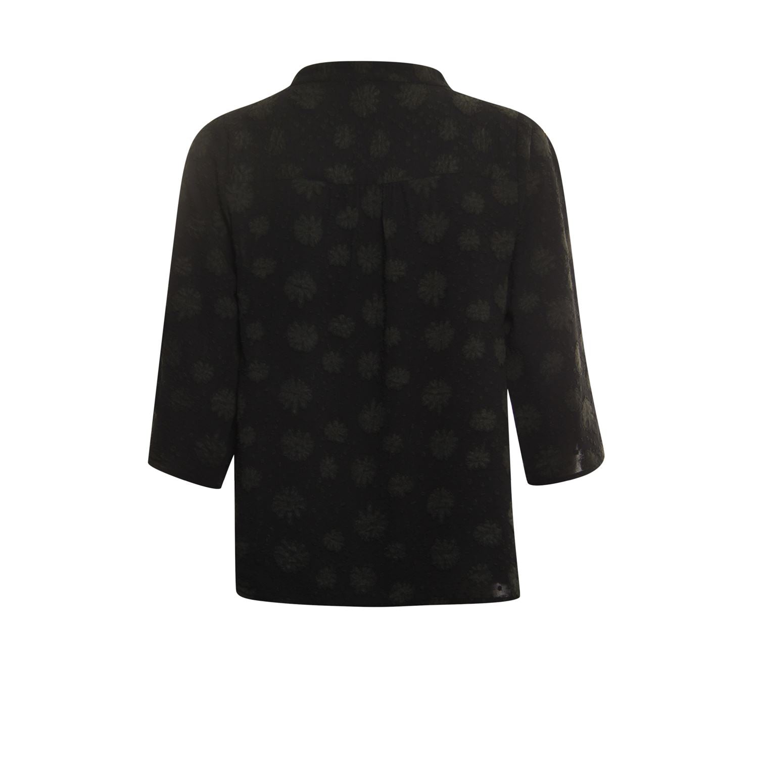 Blouse wide sleeve - black