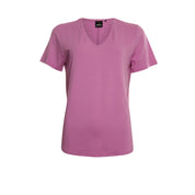 T-Shirt V-neck - pink