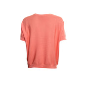 Cardigan short sleeve - orange