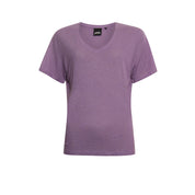 T-Shirt linen - purple