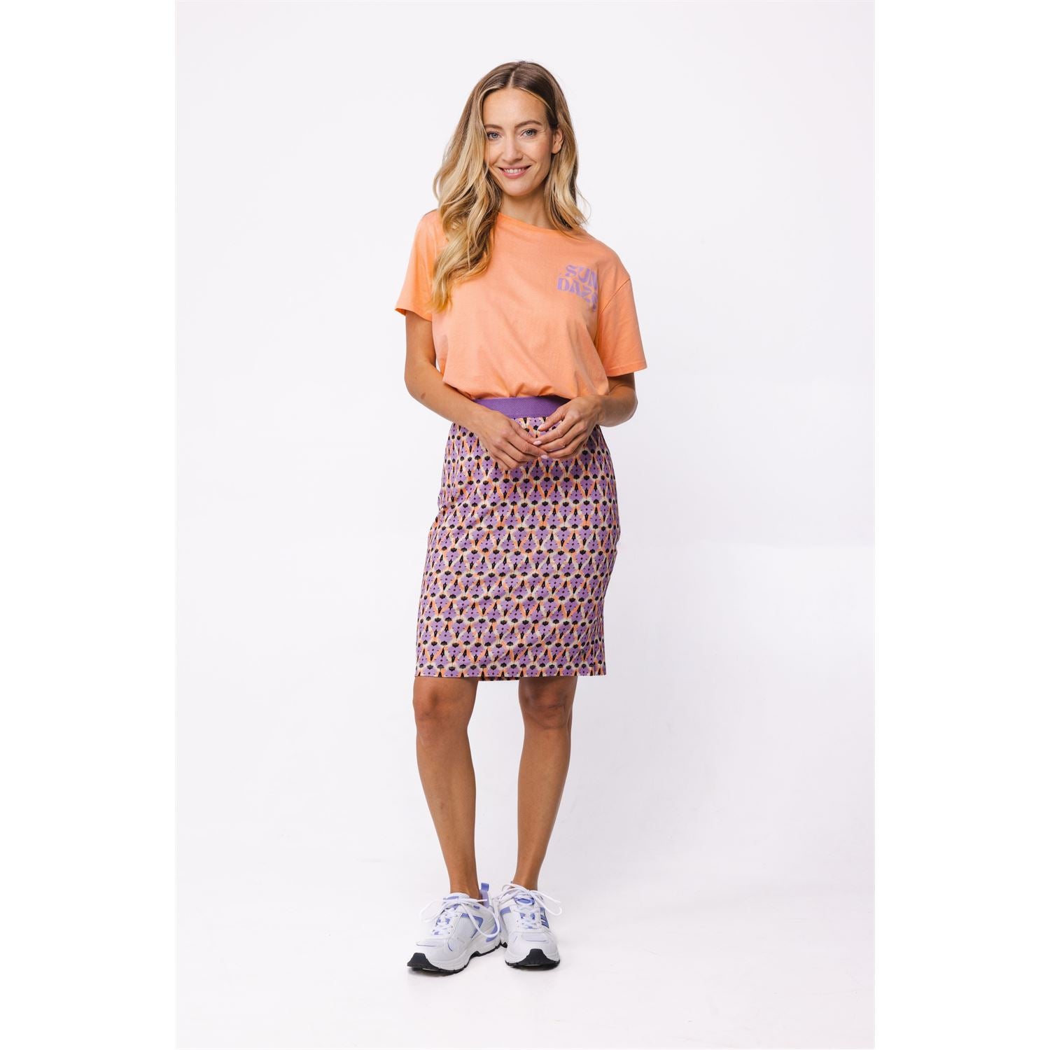 Skirt printed - multicolor