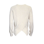 Sweater wrap - off white