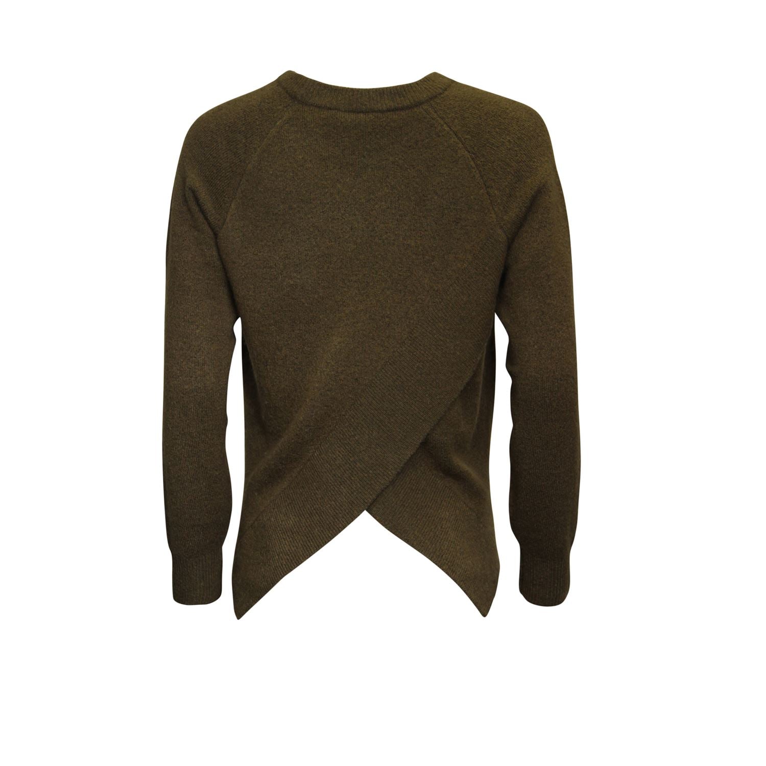 Sweater wrap - olive