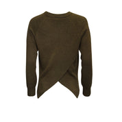 Sweater wrap - olive