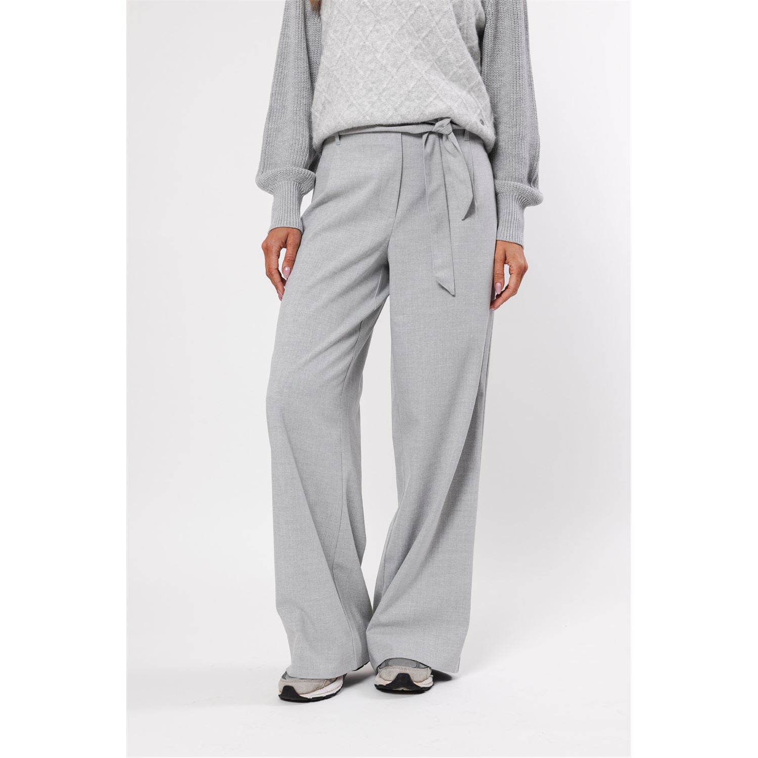 Pant wide leg - grey