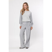 Pant wide leg - grey