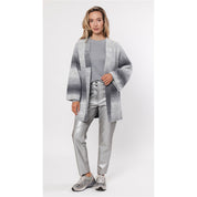 Cardigan space dye - grey