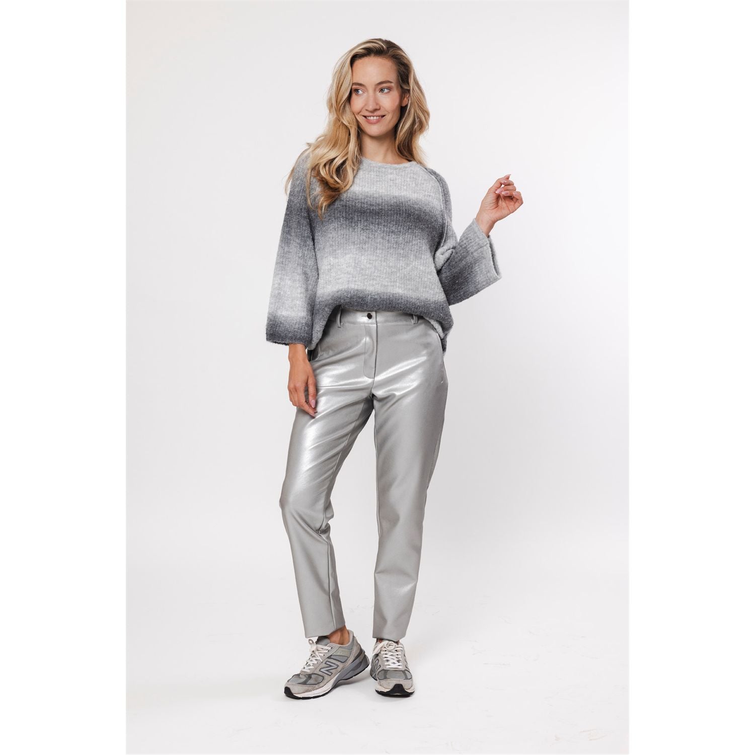 Pullover mit Space Dye