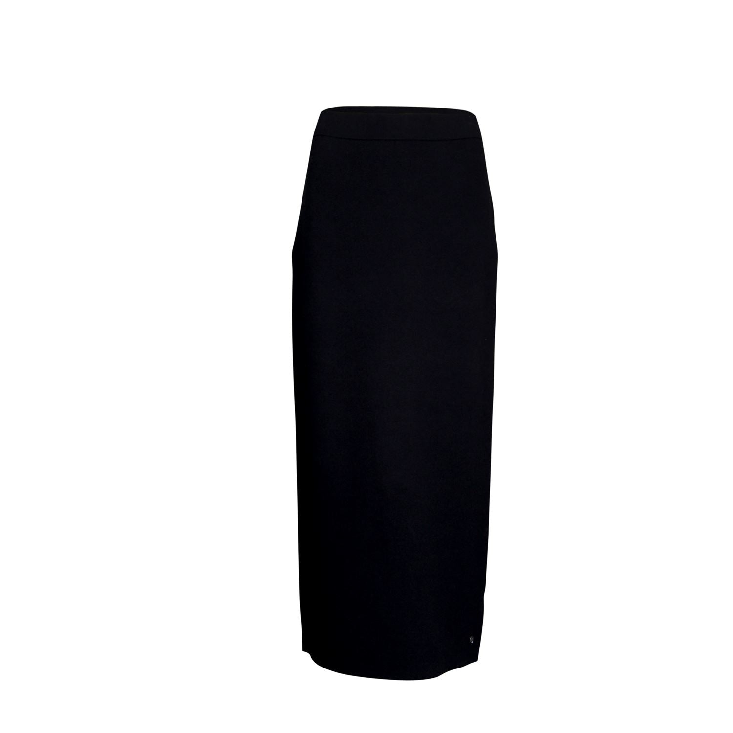 Skirt knitted - black