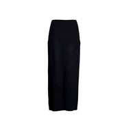 Skirt knitted - black