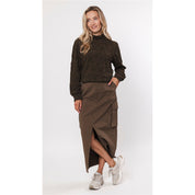 Skirt cargo - olive