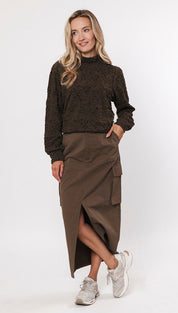 Skirt cargo - olive