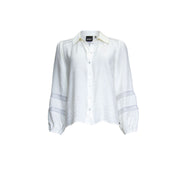 Blouse embroidery - off white