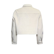 Jacket cropped - off white