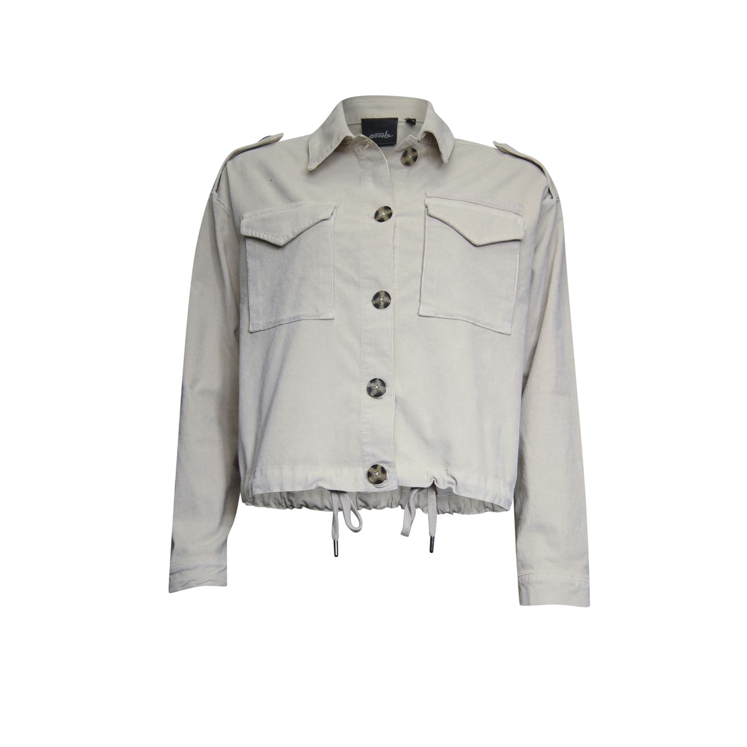 Jacket babyrib - off white