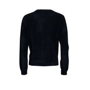 Cardigan hairy - black