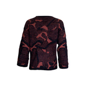 Sweater jacquard - red