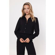 Blouse structure - black