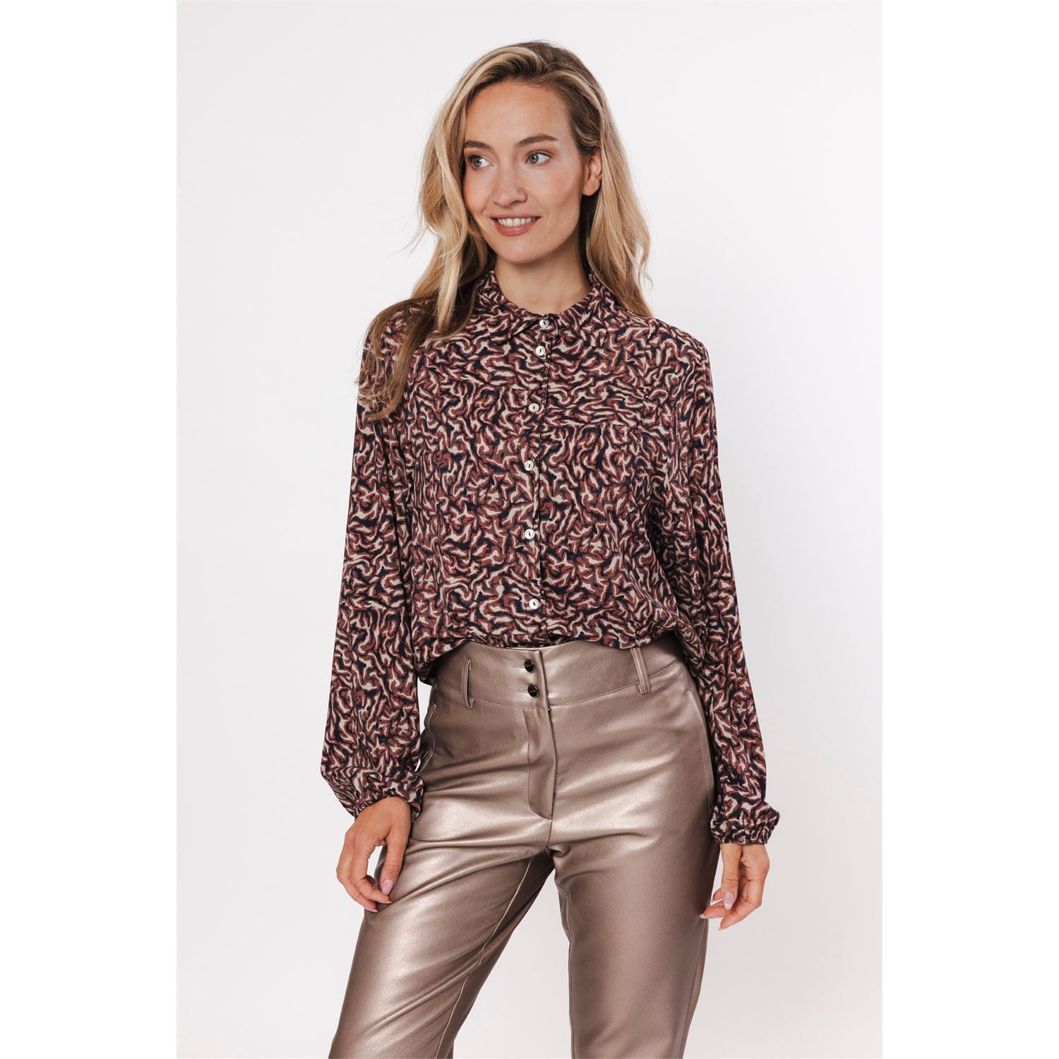 Blouse print - multicolor