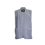 Gilet teddy - grey