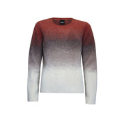 Sweater ombre stripe - red