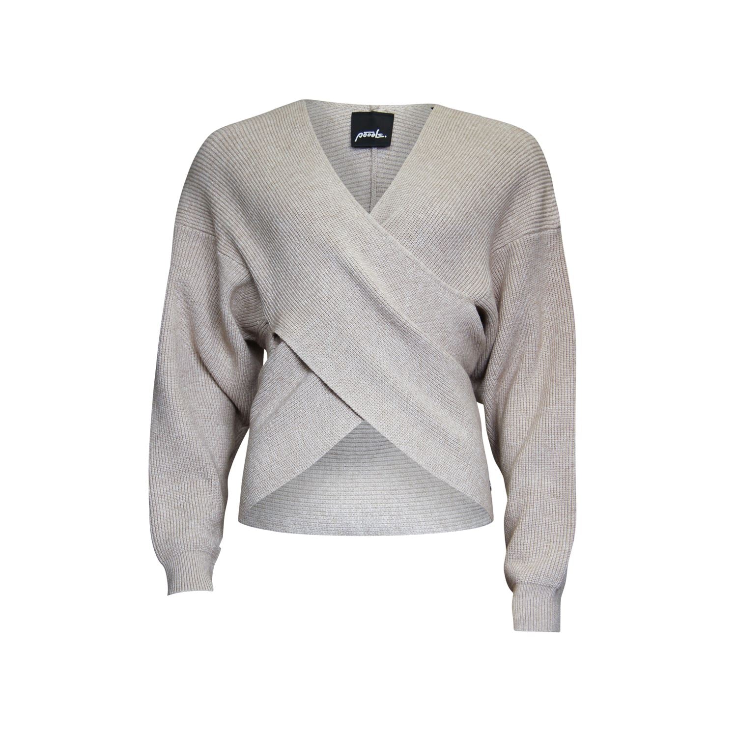 Sweater wrap - off white