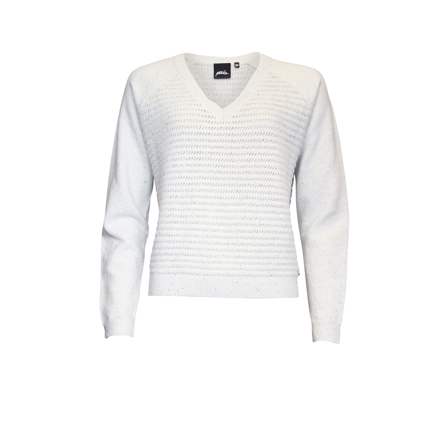 Sweater sequins - off white